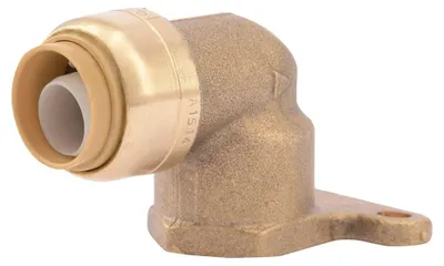 Hy-Ear-Ellbogen 1/2" x 1/2" FNPT, bleifrei, Messing, 2er-Pack