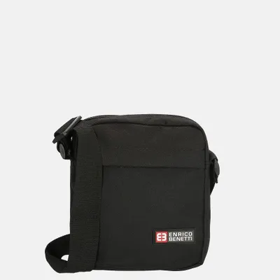Zdjęcie produktu dla Torba na ramię Enrico Benetti Amsterdam, czarna – torba crossbody z regulowanym paskiem