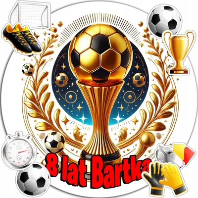 Obrázok produktu pre DEKORÁCIA NA TORTU – 20 cm – FUTBALOVÁ MOTÍV + MENO (15 cm, 18 cm)