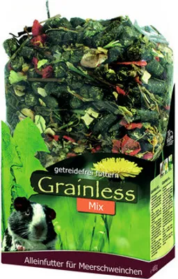 Produktbild von Meerschweinfutter JR Grainless Mix, 650 g