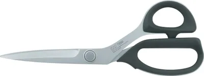 A pair of scissors is shown against a white background.
