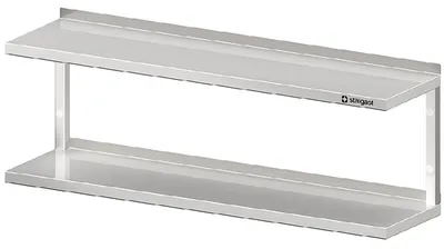 Produktbild von 2 Etagen-Wandbord - 700x300x390mm