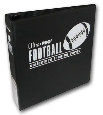 Produktbild von Ultra Pro Album Football - Ringbuchordner Schwarz - 3-Inch Format