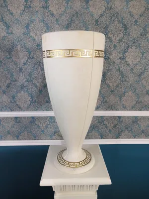 Produktbild von XXL Big Vase Design Medusa Antik Stil Blumen Vasen Raum Deko 65cm Dekoration
