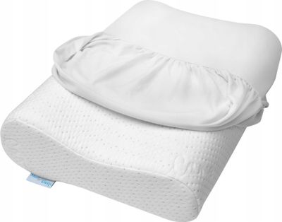 Obliečka na ortopedický vankúš, univerzálna veľkosť, biela, od Medi Sleep