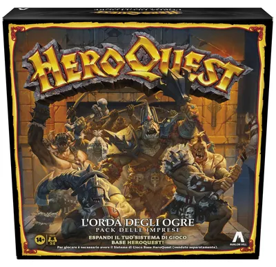 Immagine prodotto di Hasbro Gaming Avalon Hill HeroQuest Gioco da tavolo Giochi di ruolo
