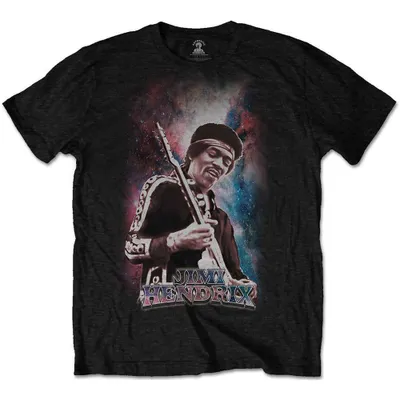 Obrázek produktu pro Jimi Hendrix Galaxy 2 Black XL Tričko