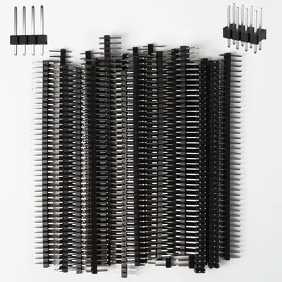 30 Stück 2,54 mm 40-polige männliche Steckverbinder für Arduino