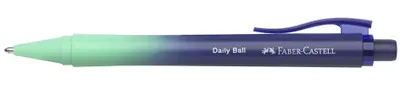 Produktbild von FABER-CASTELL Druckkugelschreiber DAILY BALL buzzing blue