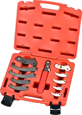 Obrázek produktu pro Sada hákových klíčů JMP 19-166 mm s kloubem