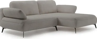 Produktbild von Selsey Avolla – Ecksofa mit Schlaffunktion, Bettkasten und hydrophober Chenille, rechtsseitig, Graubeige