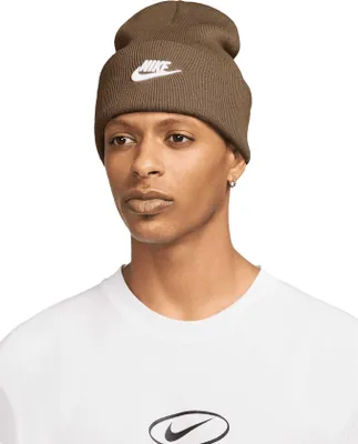 Immagine prodotto di Nike - Berretto "Futura Peak" per uomo/donna Unisex BC7044 (Taglia unica) (Mosswood Brown/White)