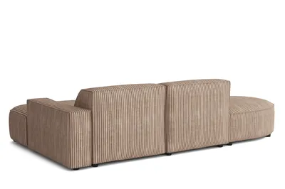 Produktbild von Emoebel24 Ecksofa Lucas Creme  mit Ottomane, Sofa L-form 284x166x70 cm
