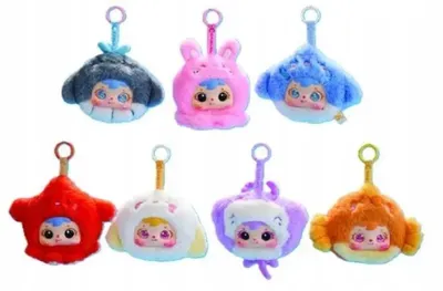 Image de Porte-clés peluche Blind Box Ocean Friends 12 x 6 x 10 cm