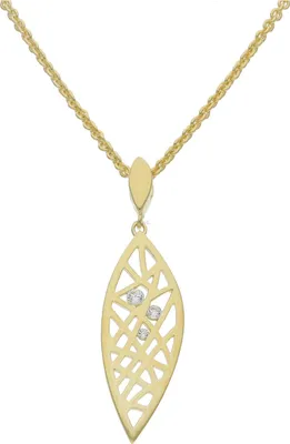 Produktbild von JuwelmaLux Anhänger 925/000 Sterling Silber gold plattiert JL20-02-1000