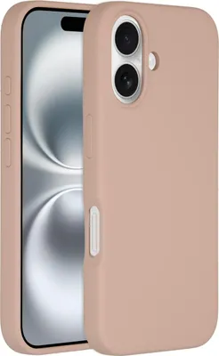 Zdjęcie produktu dla Accezz Liquid Silicone Backcover z MagSafe dla Apple iPhone 16 - różowy