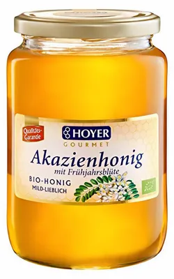 Produktbild von Hoyer Akazienhonig mit Frühjahrsblüte, 1 kg