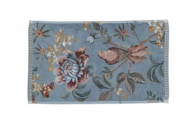 Produktbild von Pip Studio Gästehandtuch Secret Garden_Blue_UV_UV_30x50 30 x 50 cm 1 Gästehandtuch