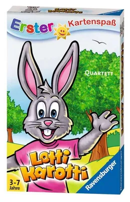 Produktbild von Lotti Karotti Quartett Ravensburger 20433