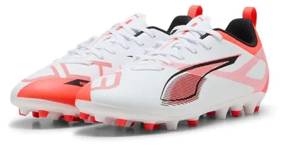 Produktbild von Puma Kinder Ultra 5 Match FG/AG Fussballschuhe-108167 777, Farbe:Weiß, Kinder Schuhe:37