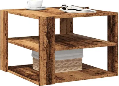 Produktbild von Maison Exclusive - Couchtisch Altholz-Optik 58x58x40 cm Holzwerkstoff