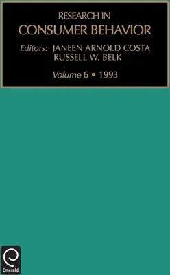 Produktbild von Research in Consumer Behaviour