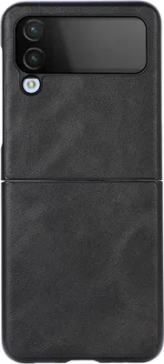 Produktbild von König Design Hülle kompatibel mit Samsung Galaxy Z Flip4 5G Kunststoff Soft Handyhülle - Handy Case Schwarz
