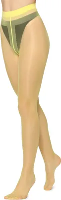 Image de Collants pour femmes Merry Style 15 DEN MSFI017 (jaune, taille S) .