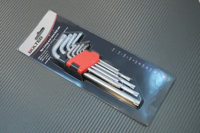 Produktbild von 1 Satz Winkelschlüssel Torx Stiftschlüssel Werkzeug extra lang