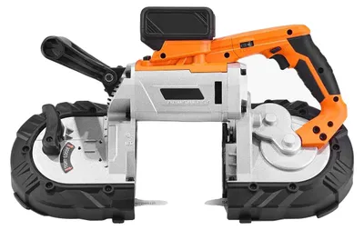 Immagine prodotto di Sega a nastro, motore brushless, design portatile, batteria da 5 pollici