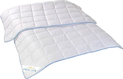 Produktbild von PROCAVE TopCool Qualitäts-Bettdecke für den Sommer 135x200 cm - kochfeste Sommerbettdecke, kochfeste Steppdecke, Leichtbett atmungsaktiv & wärmeausgleichend