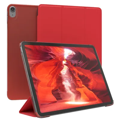 Produktbild von EAZY CASE Smartcase für Apple iPad Air 11 (2024) Tabletcase Bookcover Smart Flipcase magnetisch Rot