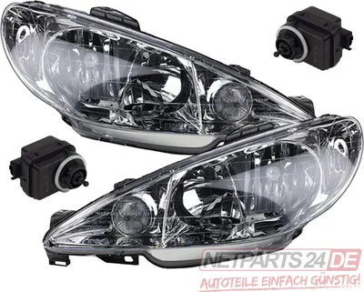 Obrázok produktu pre Johns, sada svetiel? vhodné pre verziu pohonu Peugeot 206 H7/H7 li+re od 09/98-.