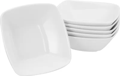 Produktbild von CreaTable, 12331, Victoria Weiss, Müslischalen 6-tlg, Porzellan