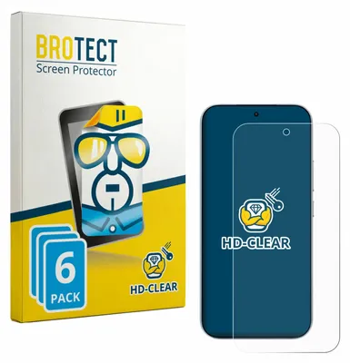 Produktbild von 6x Für Xiaomi 17T Schutzfolie BROTECT Displayschutz Display Schutz Folie Klar Transparent