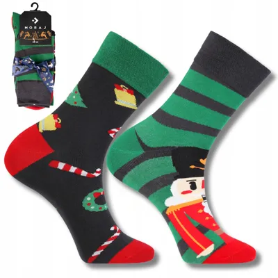 Produktbild von Moraj Herren Weihnachtssocken 2-Paar Gr. 39-42 Festlich