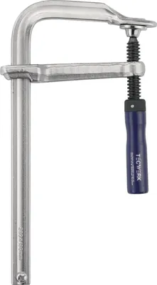 Obrázek produktu pro Celoocelová šroubová svorka Šířka upnutí 250 mm Výstupek 120 mm Dřevěná rukojeť