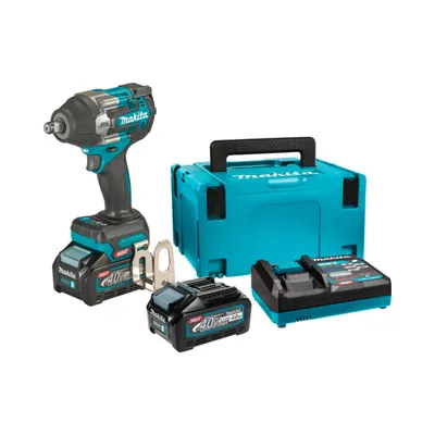Obrázek produktu pro Makita TW007GM201, Rázový utahovák, Bezkartáčový, Černá, Modrá, 1/2", 2300 ot/min, 760 Nm