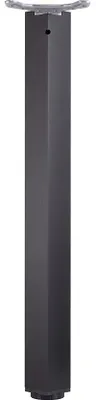 Produktbild von Legs TA001 Tischbein, 710R/60x60mm, mattschwarz