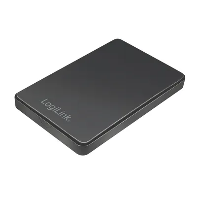 Produktbild von LogiLink UA0339, HDD / SSD-Gehäuse, 2.5", SATA, Serial ATA II, Serial ATA III, 5 Gbit/s, USB Anschluss, Schwarz
