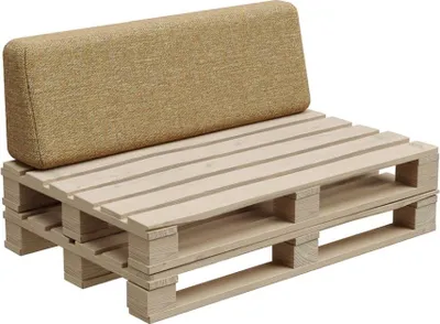 Obrázok produktu pre Paletový vankúš, paletový vankúš, záhradný vankúš, PFBG (operadlo 120x35, med)