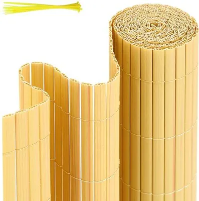 Immagine prodotto di Tenda protettiva in PVC per la privacy, come divisorio da giardino e protezione per balconi - verde - 0,8 x 5 m