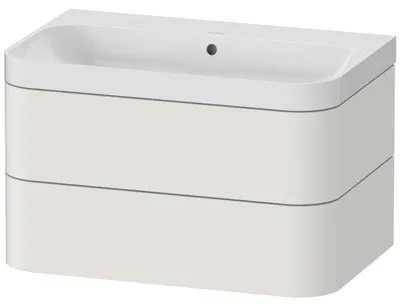 Produktbild von DURAVIT HP4347N3939 WTU m. Happy D.2 Plus, 2 SchK., ohne