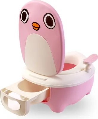 Produktbild von wuuhoo I Baby-Toilette Potty I Töpfchen und Kinder-WC für Babys und Kleinkinder I Kinder-Toilette rosa