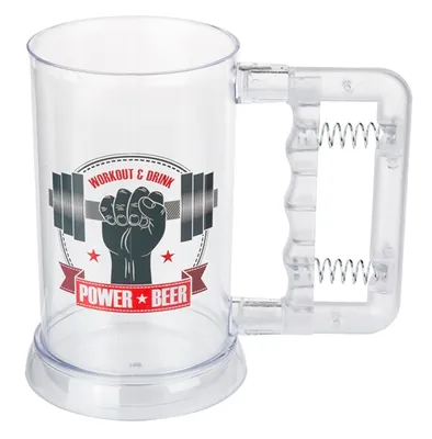 Produktbild von Kunststoff Bierkrug Power Beer