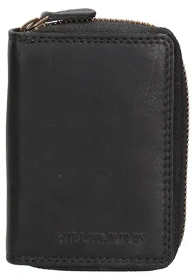 Productafbeelding van Herenportemonnee Hill Burry echt leer met rits Kameel Camel-Tan UNICA 8x10x3 cm HILB