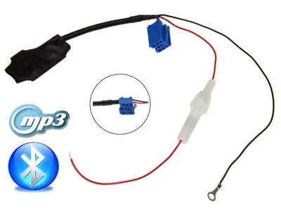 Obrázek produktu pro BT Bluetooth adaptér MP3 AUX CD #5119 8-pin pro VW Radio Navigation MFD a RNS