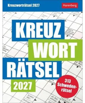 Produktbild von Kreuzworträtsel Tagesabreißkalender 2027
