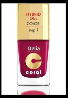 Obrázok produktu pre Delia Cosmetics Coral Hybrid Gel lak na nechty č. 12 gaštanovo hnedý 11ml