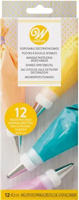 Wilton Einweg Spritzbeutel 40cm 12 Stück